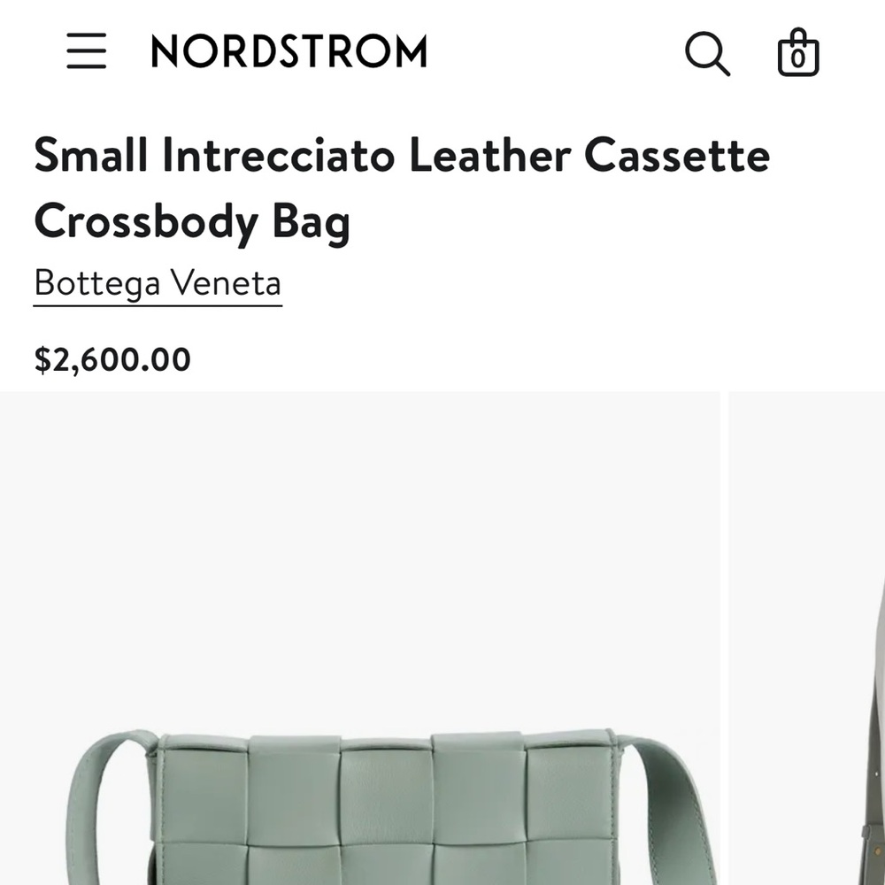 NWT Bottega Veneta - Small Intrecciato Leather Cassette Crossbody Bag - Picture 15 of 16